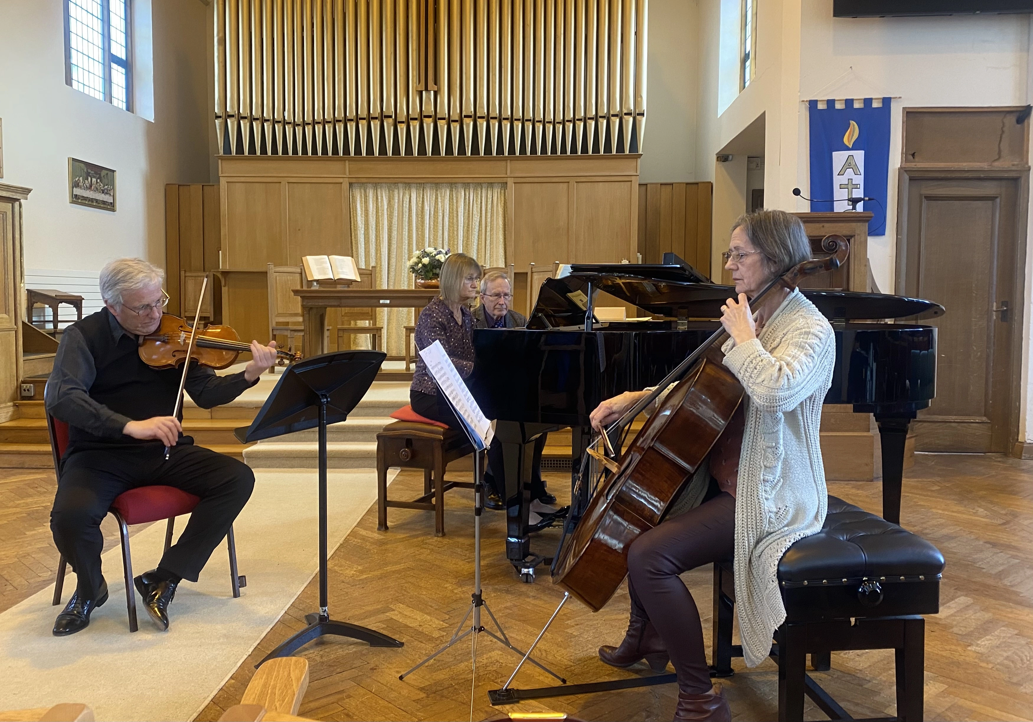 trio of musicians